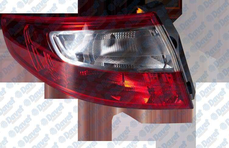 PLEKSAN 3801 Stop Lambasi Sol Dis Renault Fluence 10 -